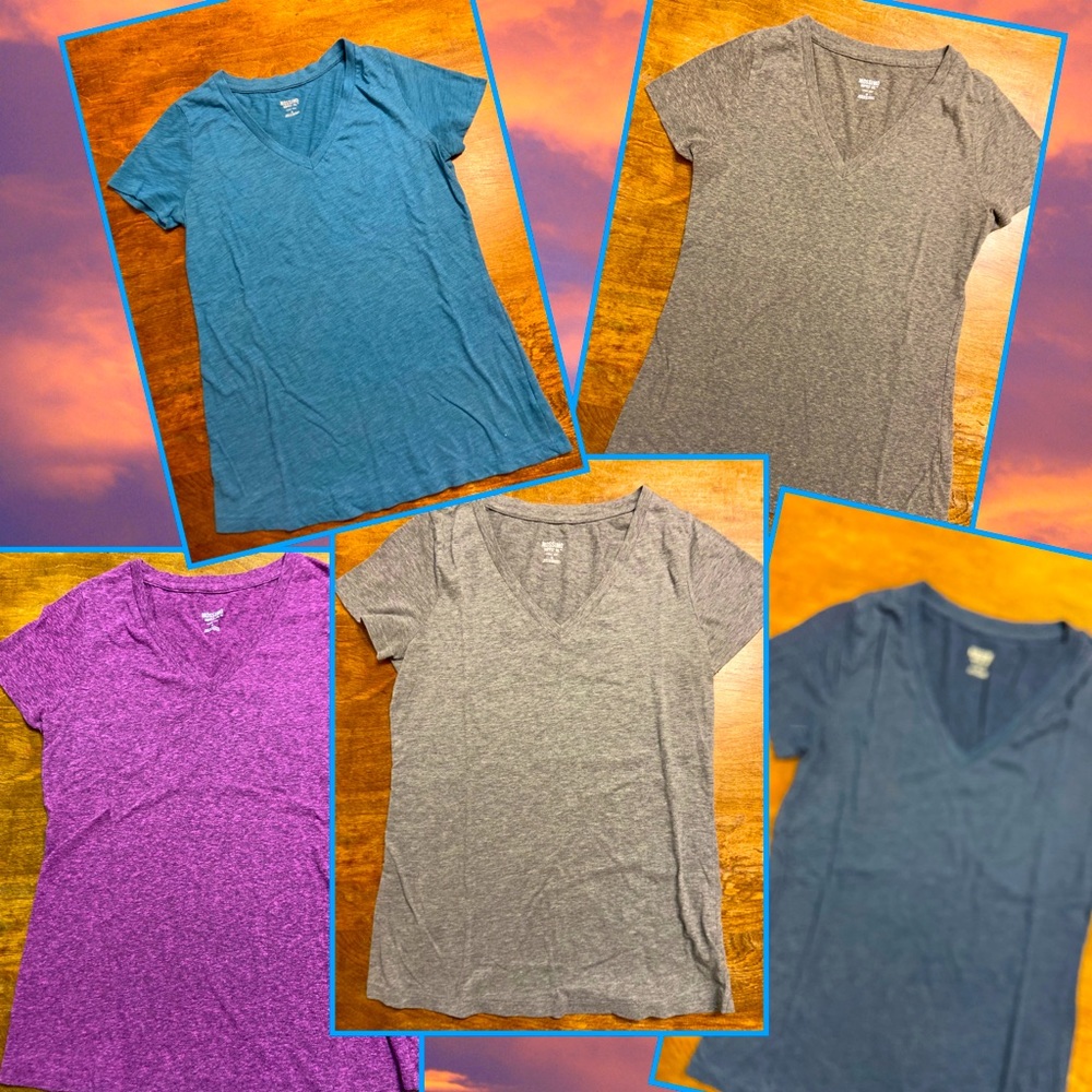 Mossimo Bundle of 5 tees Medium